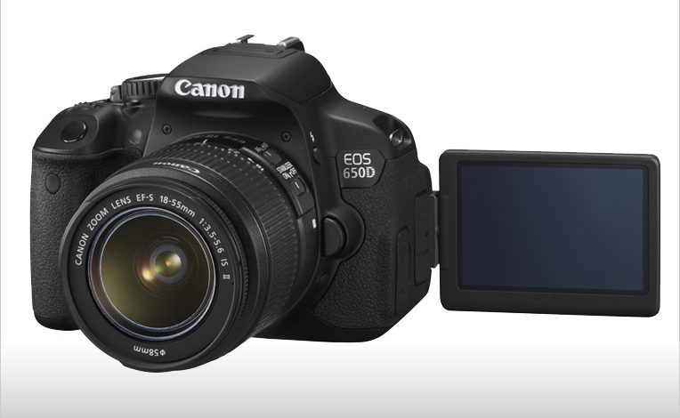DSLR With Swivel Screen