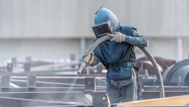 powder coating removal