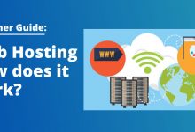 domain web hosting how it works