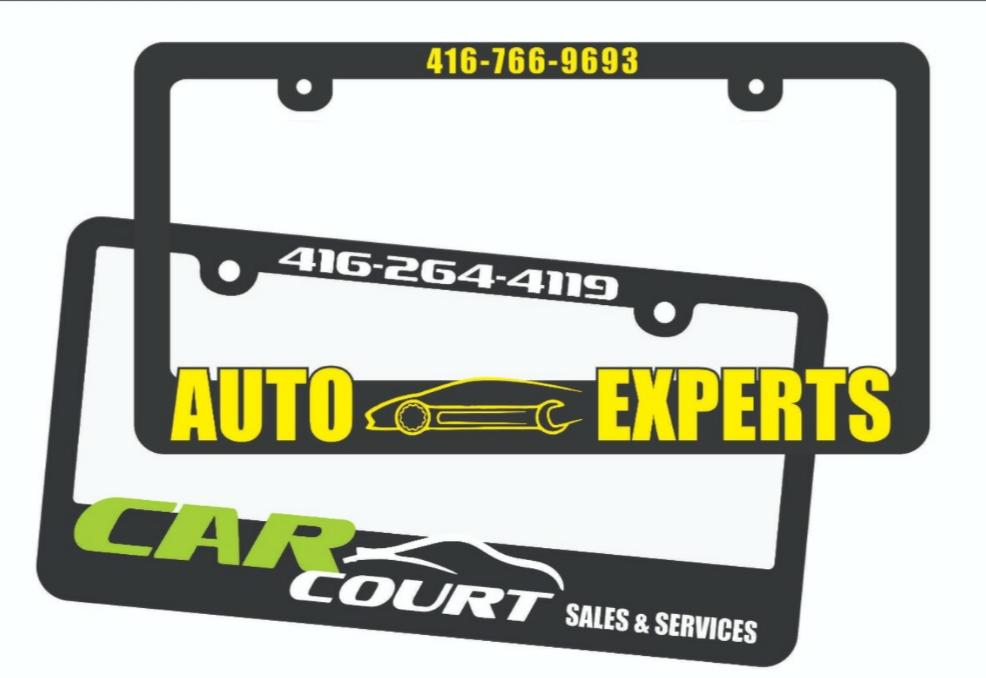 Raised License Plate Frame