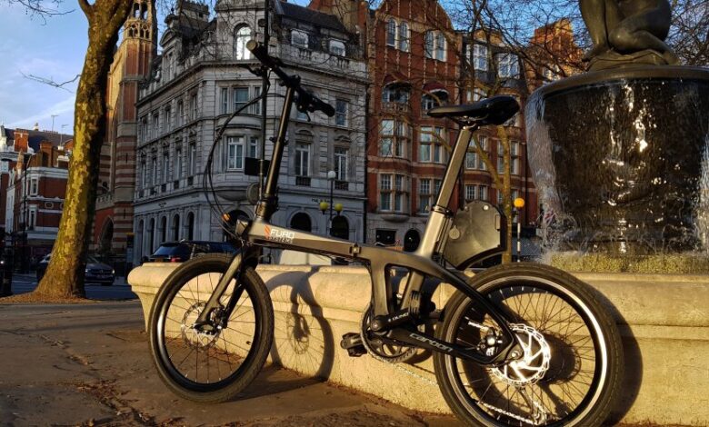Stowabike 20 folding city v3 compact foldable bike