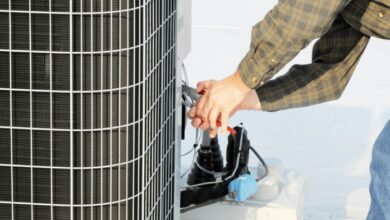 ac repair service square