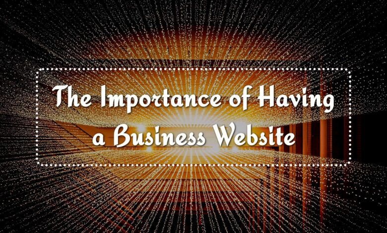 Importance of a Website for your Business
