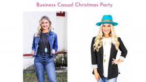 business casual christmas party