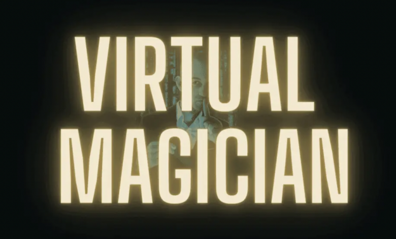 Zoom magician in the UK
