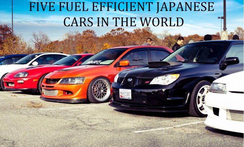 five fuel efficient Japanese cars