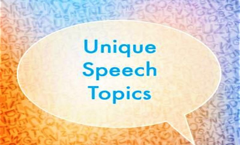speech topic