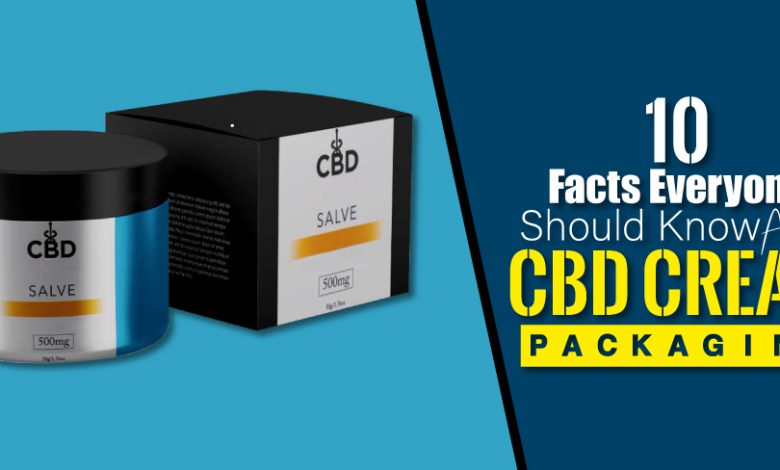 cbd cream packaging