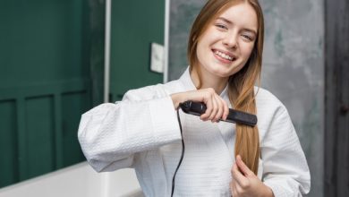 Short Hair with the GHD Mini Hair Straightener