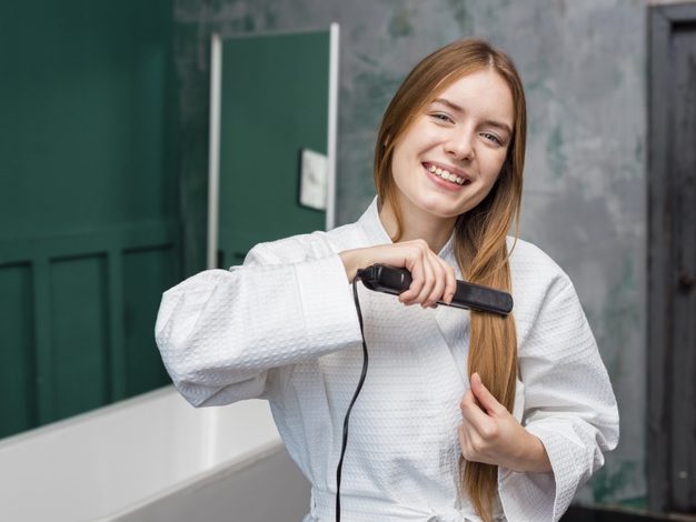 Short Hair with the GHD Mini Hair Straightener