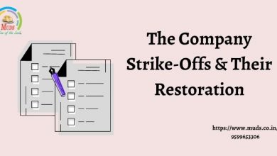 The Company Strike-Offs & Their Restoration
