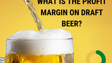 What is the profit margin on draft beer_