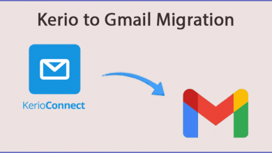 Import Kerio to Gmail