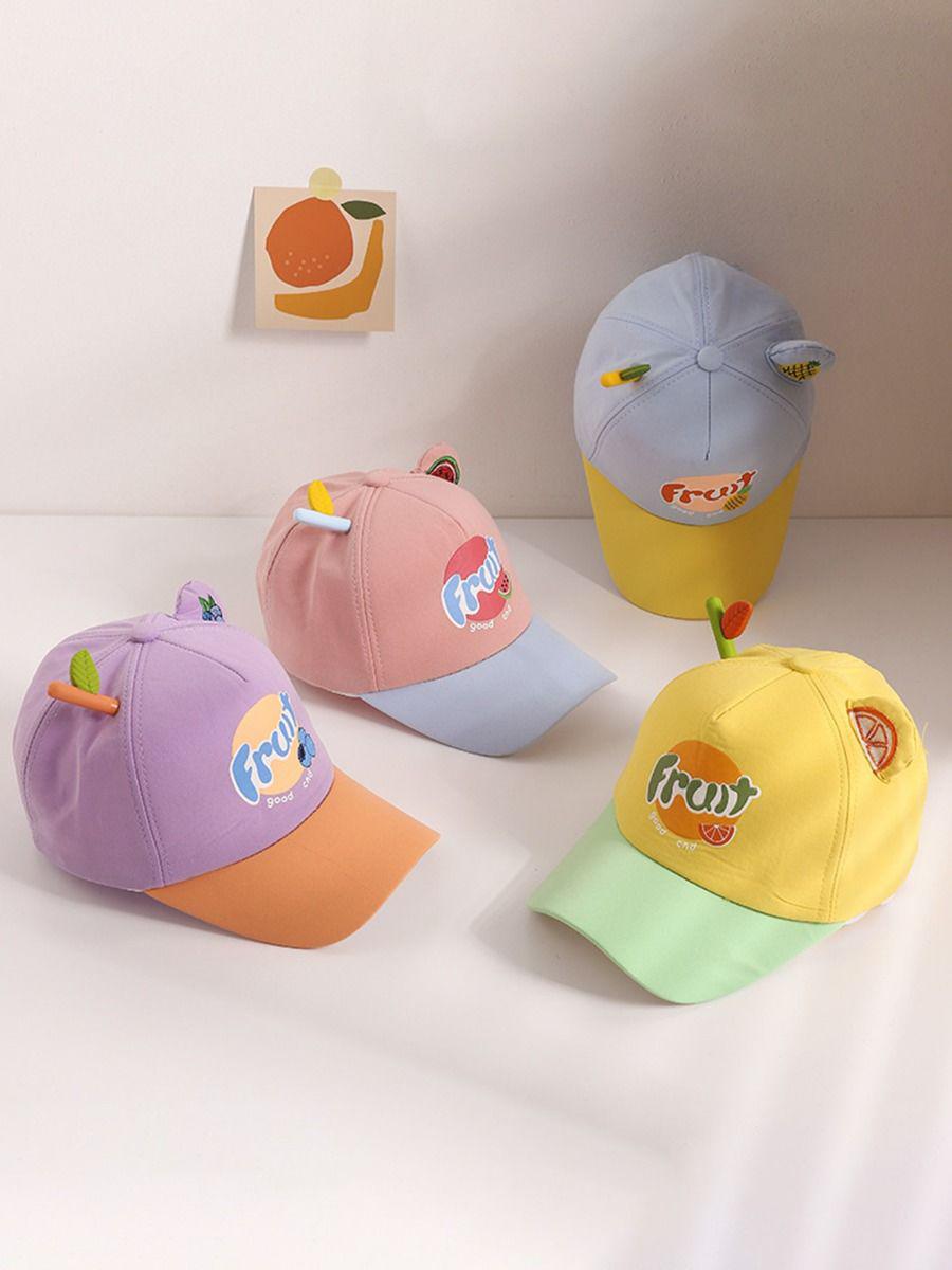 kiskissing wholesale little kid fruit baseball cap