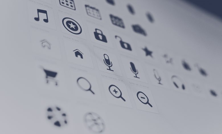Analysis Line Icons, Wildlife glyph icons