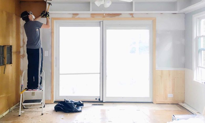 Doing Construction Work at home