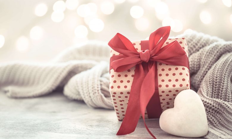 wrapped box