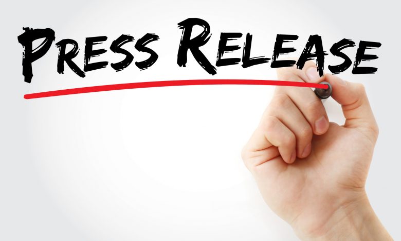 Press release template