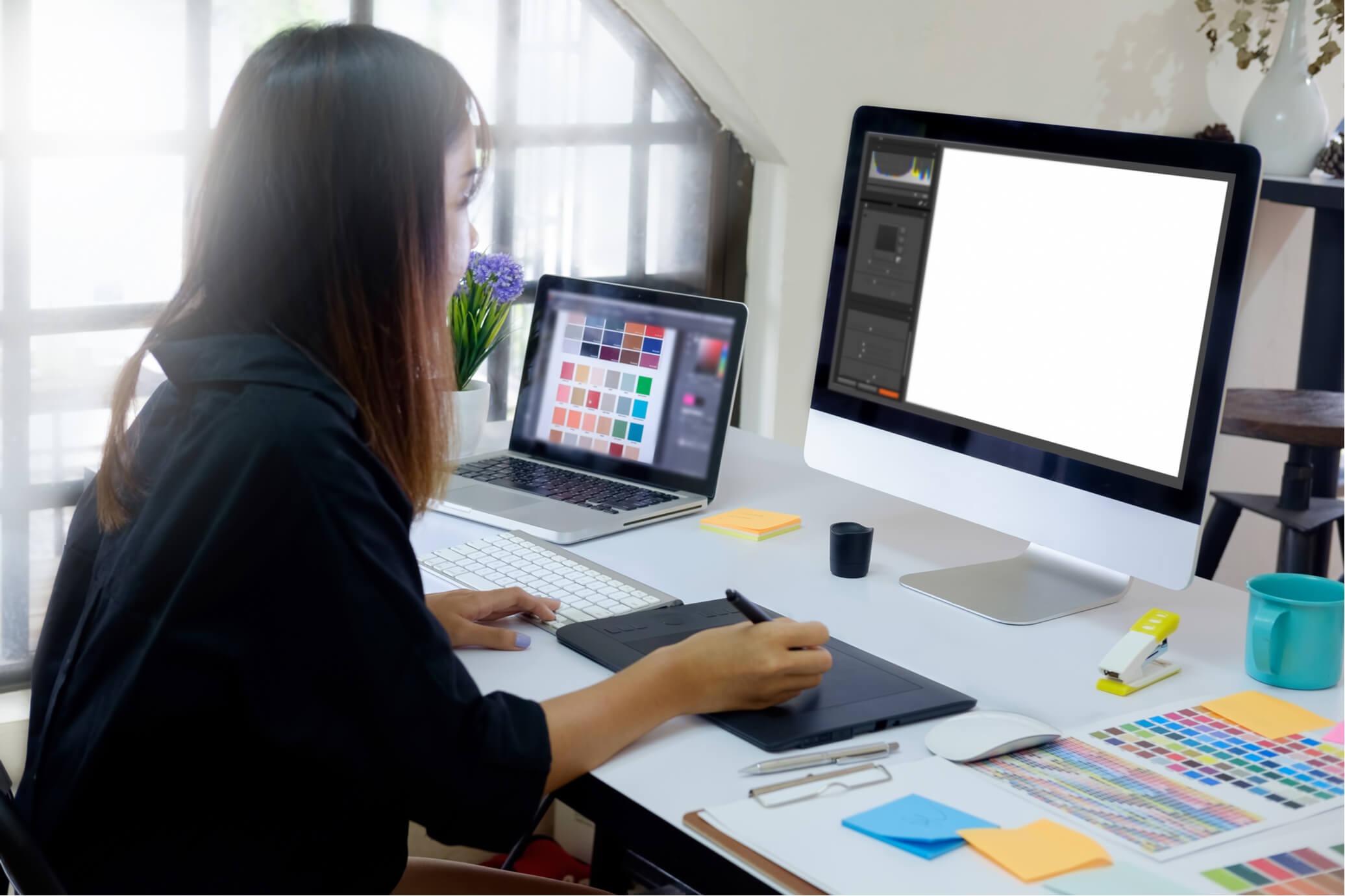 Graphic designer work