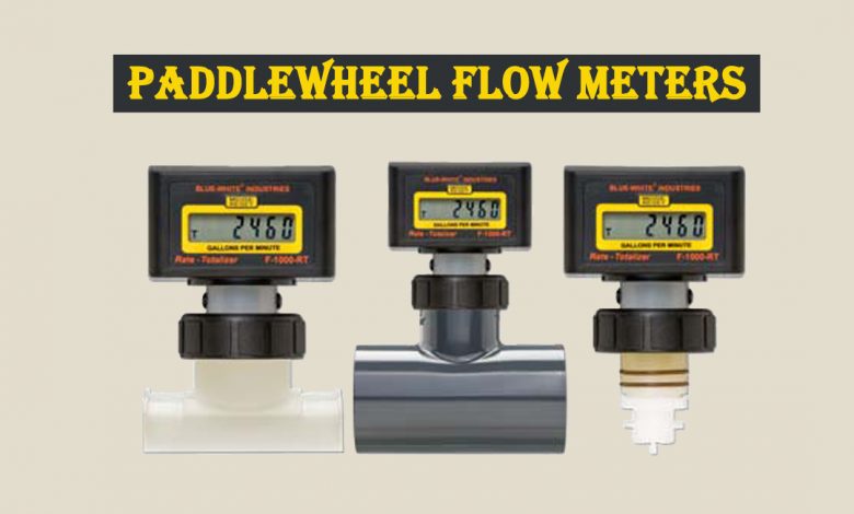 paddle flow meter- Paddle Wheel Type Flow Meters and Flow Sensors