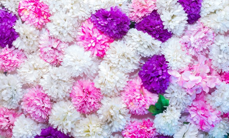 artificial wedding flowers