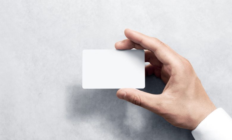 how to design a business card