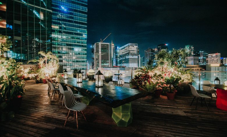 rooftop restaurant
