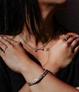 heart shaped diamond necklace