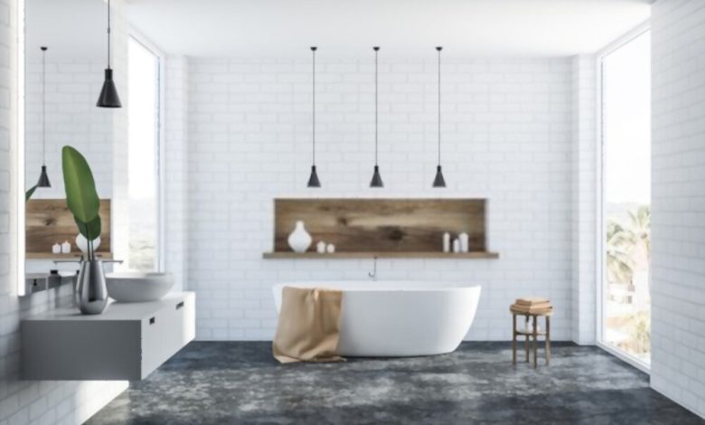 concrete floor