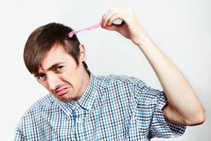 remove gum from hair