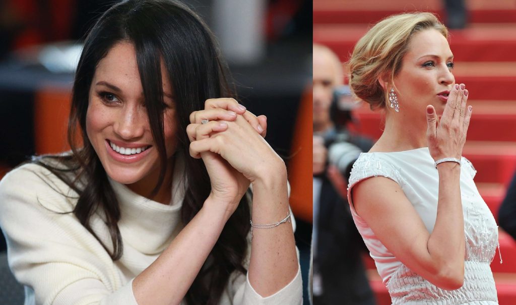 Designer Diamond Bracelets on Celebrities