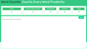 Word-Counter Homepage 