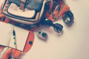 go pro pen notebook travel vacation
