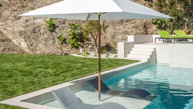 In-Pool Umbrellas