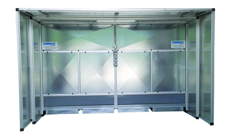 dust extraction booth
