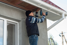 gutter and soffit installation