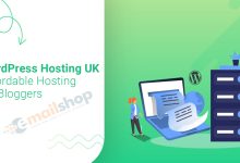 wordpress hosting UK - The email shop
