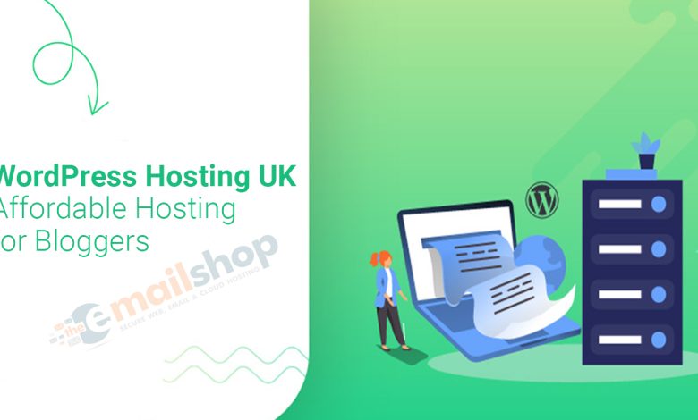 wordpress hosting UK - The email shop