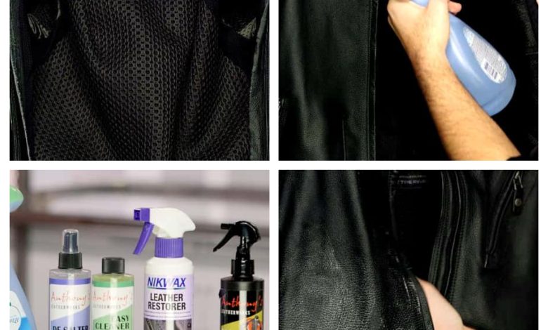 How to clean racing bike leather suits