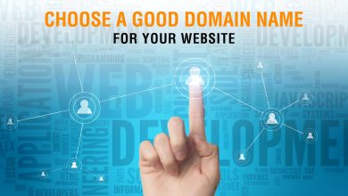 domain name for your website