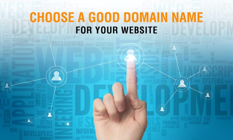 domain name for your website