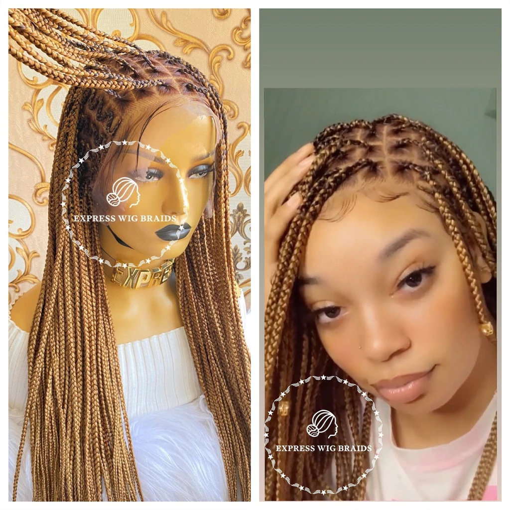 knotless braid wig
