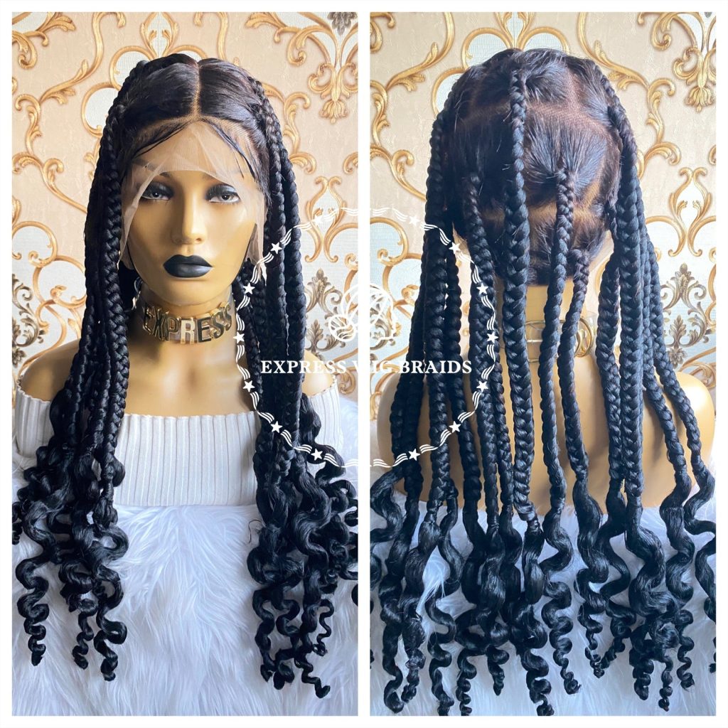 knotless braid wig