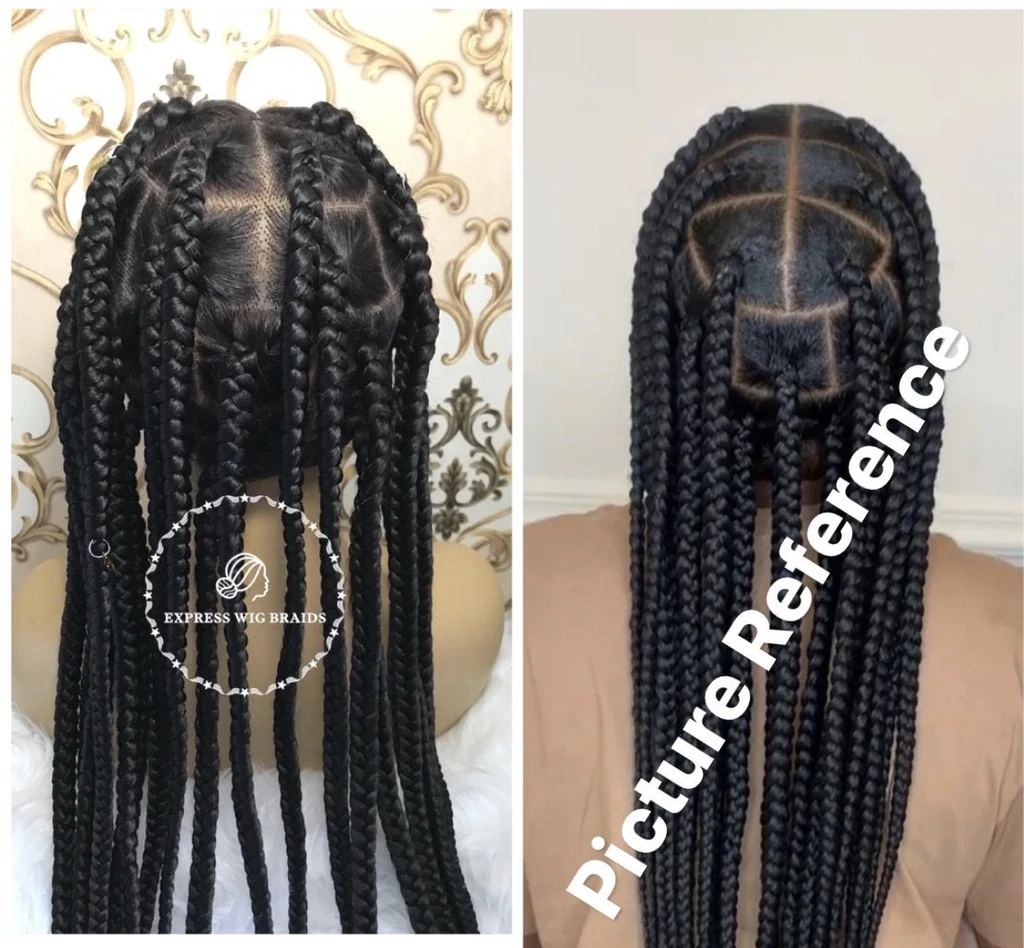 knotless braid wig