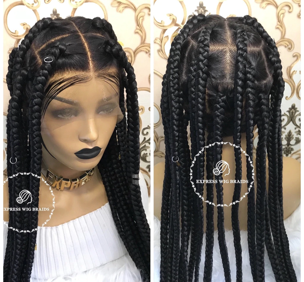 knotless braid wig
