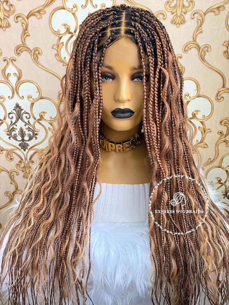knotless braid wig