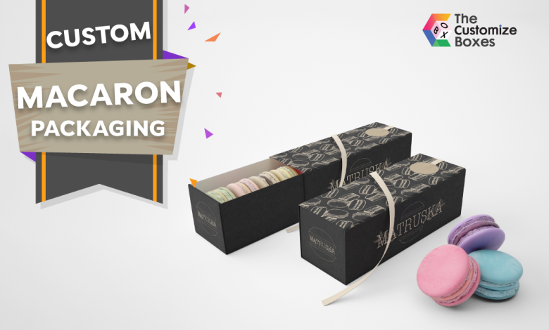Custom macaron boxes