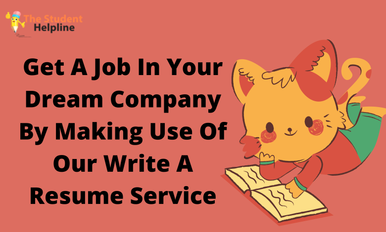 resume writing service
