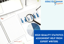 High-Quality Statistics Assignment Help from Expert Writers