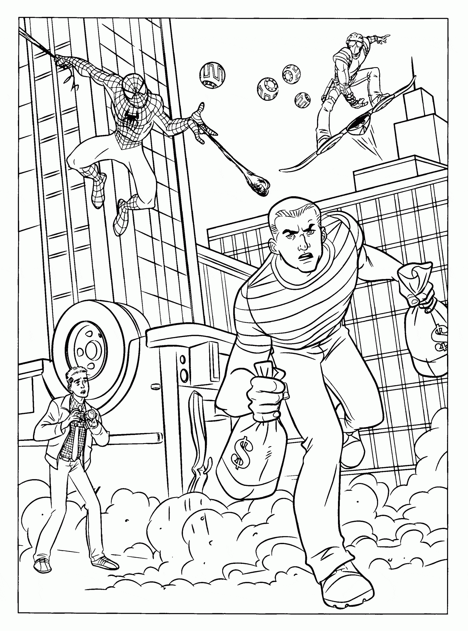 Photo of Spiderman Coloring Pages For Kids